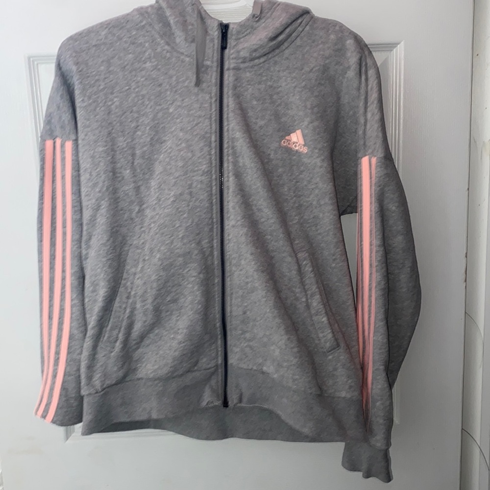 Adidas zip up hoodie